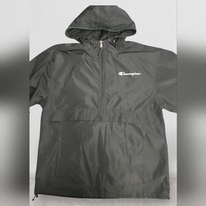 Champion Black Windbreaker Jacket